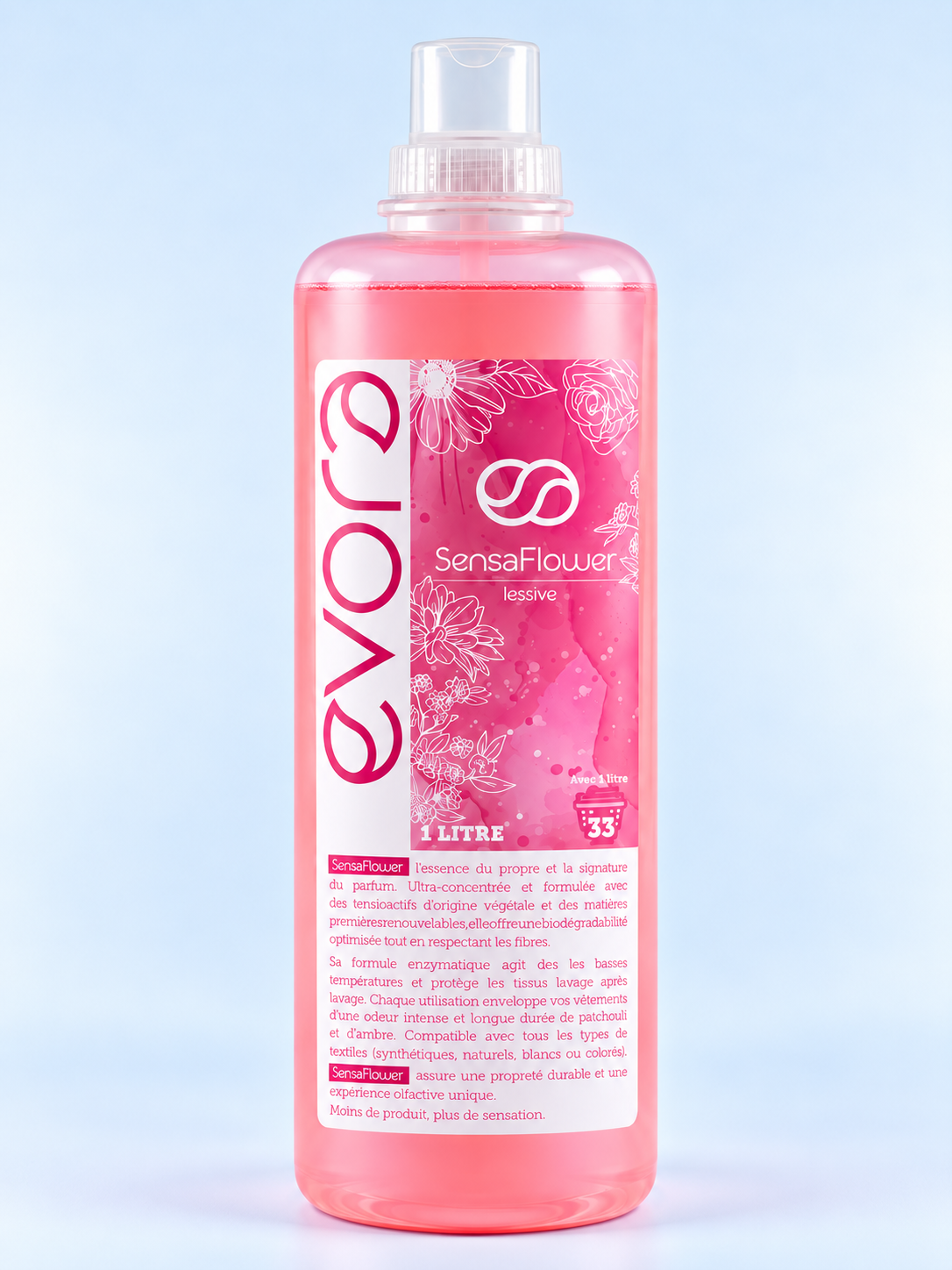 SENSA FLOWER LESSIVE 1L