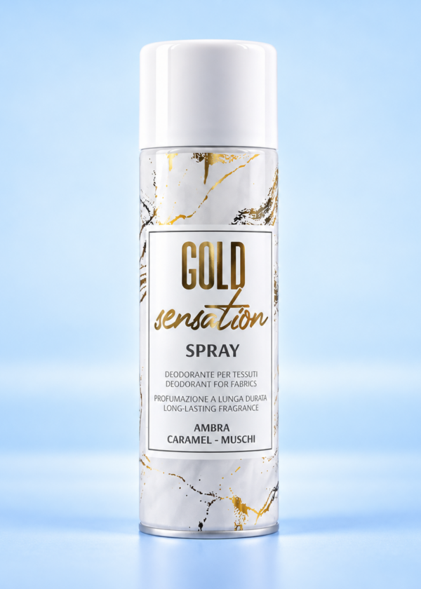 GOLD SENSATION SPRAY-DESODORISANT TEXTILE